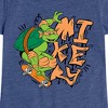 Girls' - Teenage Mutant Ninja Turtles - Mikey Fitted Short Sleeve Graphic T-Shirt - 2 of 4