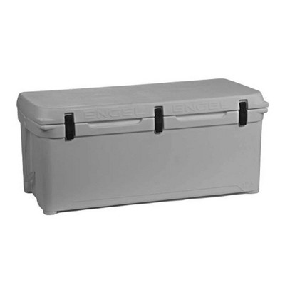 Engel 123 High Performance Durable Roto Molded Airtight Ice Cooler, Haze Gray