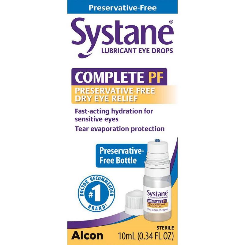 Systane Complete MDPF Eye Drops - 0.34 fl oz, 3 of 10