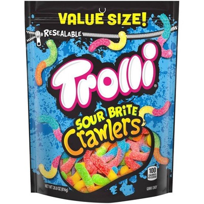 Trolli Sour Brite Crawlers Gummi Candy 28 8oz Target