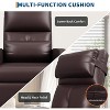 Power Recliner with Massage & Heat, Electric Ergonomic Chair with Overstuffed Tall Back, Padded Seat, 2 Side Pockets & USB Port - 4 of 4