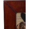 Huntley Pet Leather Picture Frame with Silver Bone Accent - 2 of 4