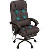 NicBex Adjustable Office Chair Modern PU Leather Massage Computer Chair with Armrests, 7 Vibration Points and Footstool for Office, Study - 4 of 4