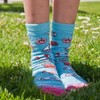 Sea Adventure Socks Kids Socks - Small (Ages 3-5) / Pink from the Sock Panda - 2 of 4