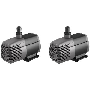 Active Aqua AAPW1000 92W 1000 GPH Submersible Indoor/Outdoor Hydroponic Aquarium Pond Water Pump w/ 6ft Power Cord for 55 Gallon Reservoirs, 2 Pack - 1 of 4
