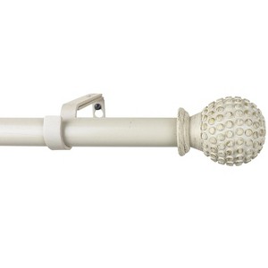 Urbanest 1-inch Diameter Tola Adjustable Single Drapery Curtain Rod - 1 of 4