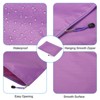 Unique Bargains Office Waterproof Oxford Cloth Zipper File Bags 5 Pcs - 4 of 4