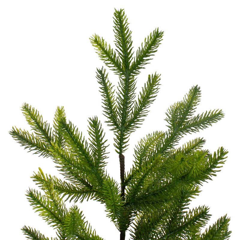 Northlight 2' Potted Pine Medium Artificial Christmas Tree – Unlit, 3 of 6