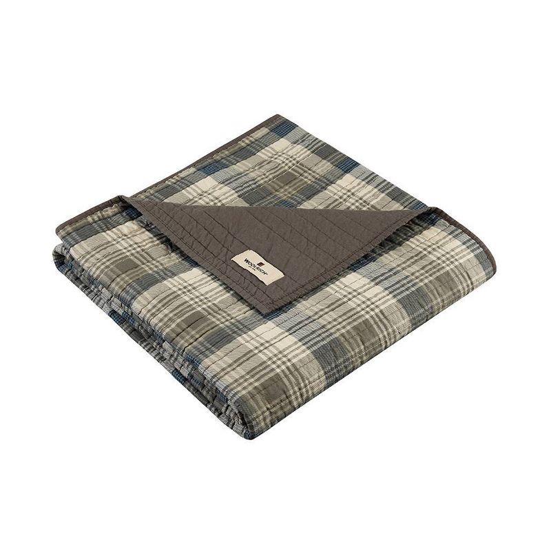 50&#34;x70&#34; Oversize Tasha Quilted Throw Blanket Taupe - Woolrich, 1 of 6