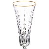 Lorren Home Trends Marilyn Gold Flutes, Set of 4 - 3 of 4