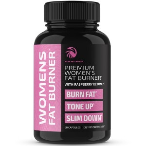 Vegan Women's Fat Burner Capsules, Nobi Nutrition, 60ct - 1 of 4