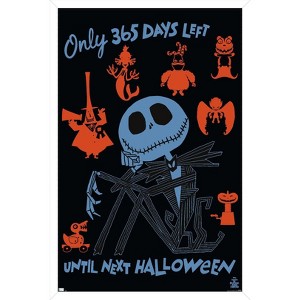 Trends International Disney's The Nightmare Before Christmas - Next Halloween Framed Wall Poster Prints - 1 of 4