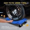 Car Dolly Set of 2, 5000LBS Capacity Heavy Duty Wheel Dolly, Vehicle Dolly Jack for Tire Auto Repair Moving - 4 of 4