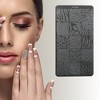 Unique Bargains Colorful Nail Art Stamp XY-Z002 Silver Tone 1 Pc - 4 of 4