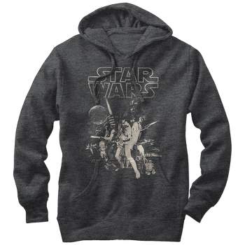 Men's Star Wars Classic Poster Pull Over Hoodie