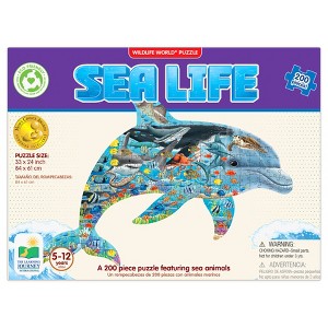 The Learning Journey International Wildlife World - Sea Life Puzzle, 200 Pieces - 1 of 4