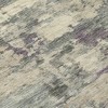 HomeRoots 8' X 10' Sage Gray And Plum Abstract Washable Indoor Outdoor Area Rug - 4 of 4