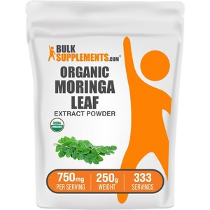 BulkSupplements Organic Moringa Extract Powder - 1 of 4