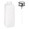 Unique Bargains Alcohol Liquid Nail Polish Remover Press Pumping Dispenser Empty Bottle 2 Pcs White 500ML - 3 of 4