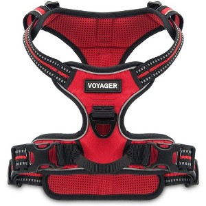 Voyager Dual-Attachment No-Pull Control Adjustable Harness for Dogs by Best Pet Supplies - 1 of 4