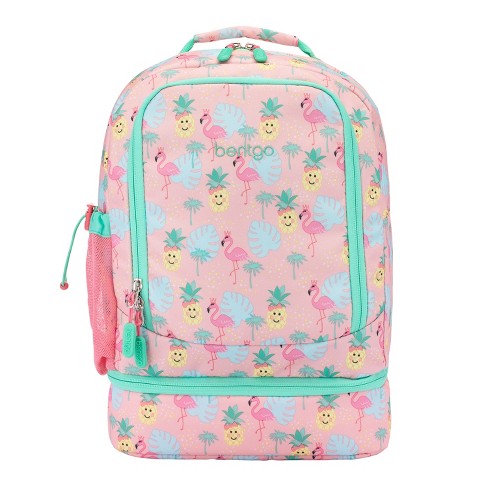 Bentgo Kids' 2-in-1 17 Backpack & Insulated Lunch Bag - Tropical : Target