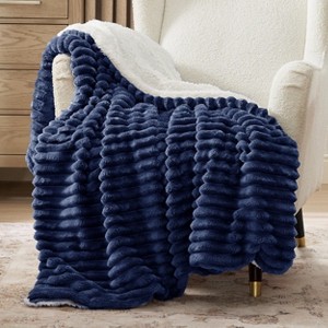 Bedsure Ultra-Plush Fleece Blanket - Warm Winter Blanket for Bed, Soft Home Decor Throw for Couch, All-Season Coziness - 1 of 4