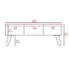 CAVINAS Coffee Tables for Living Room Modern Rectangle Coffee Tables with Ample Storage Drawer and Hairpin Legs - 3 of 4