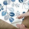 Brewster Peel and Stick 1pc Wallpaper Roux Blue - image 2 of 4