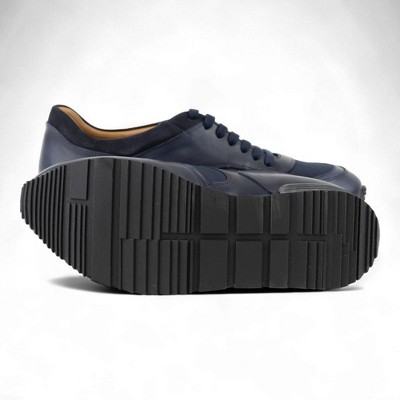 Wear Sierra Men's Sporty Sneakers - Great for the Office or Casual Days (Socrates Style) Navy Blue 12 — фото 3