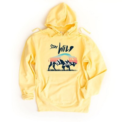 Simply Sage Market Women's Graphic Hoodie Stay Wild Buffalo