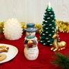 Pavilion Gift Company - We Woof You - 5" Snowman Holding  Puppies - Decorative Objects - 3 of 4