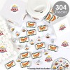 Big Dot of Happiness Fire Up the Grill - Summer BBQ Picnic Party Candy Favor Sticker Kit - 304 Pieces - 2 of 4