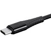 Monoprice Nylon Braided USB C to USB A 2.0 Cable - 6 Feet - Black | Type C, Durable, Fast Charge for Samsung Galaxy S10/ Note 8, LG V20 and - - 3 of 4