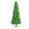 5FT Classic Pencil Christmas Tree, 556 Dense Branches, Slender Shape, Safe Non-Toxic Material-- Frevyn - 4 of 4