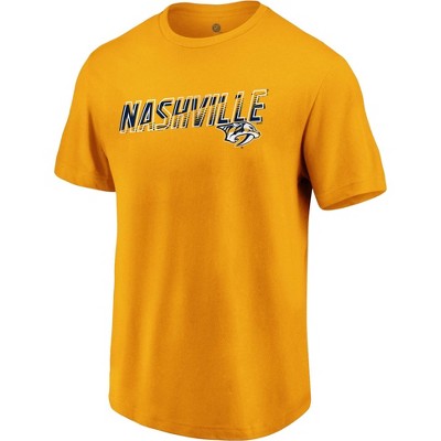  NHL Nashville Predators Men's Engage Horizon Short Sleeve T-Shirt - S 