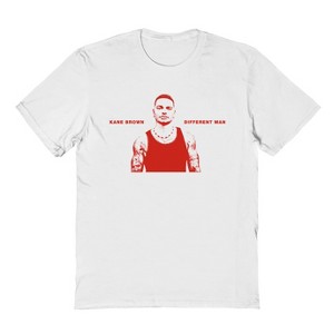 Kane Brown Men's Different Man Red Short Sleeve Graphic Cotton T - 1 of 3