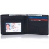 Generic RFID Luka Men's Flip ID Wallet Deluxe Capacity ID Bifold With Divided Bill Section - 4 of 4