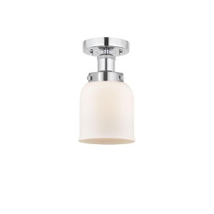 Bell - 1 Light Semi-Flush Mount In Industrial Style-8.25 Inches Tall and 6.5 Inches Wide - 1 of 1