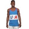 Tipsy Elves 4th of July Tank Tops - Mens USA Sleeveless Shirt - Retro Patriotic American Flag Tanks for Men - 3 of 4