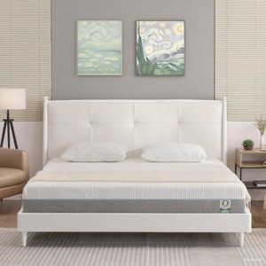 Dyonery 12" Full Size Gel Memory Foam Mattresses in a Box , Firm Foam Bed-Mattress, CertiPUR-US Certified, for Cool Sleep, Back Pain Relief, White - 1 of 4