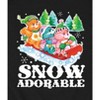 Men's - Care Bears - Snow Adorable Holiday Sled Graphic Fleece Sweatshirt - 2 of 4