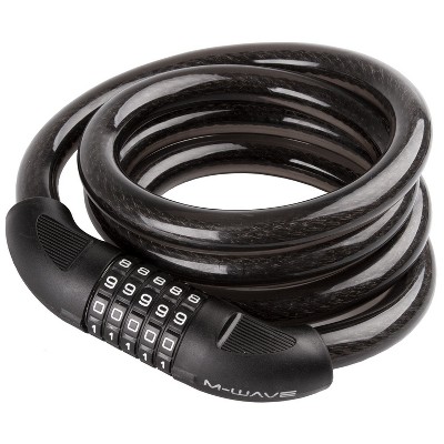 M-Wave DS 20.18 Spiral Cable Lock Black