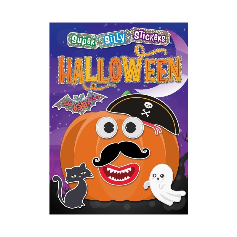 Super Silly Stickers: Halloween - by  Editors of Silver Dolphin Books (Paperback), 1 of 2