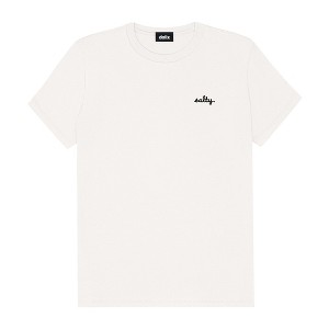 Dalix Salty Embroidery Cotton Tee Short Sleeve Casual Shirt Spring Summer Everyday Womens - 1 of 4