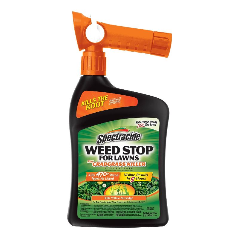 Spectracide 32oz Weed Stop Ready to Spray Crabgrass Weed Killer, 1 of 5