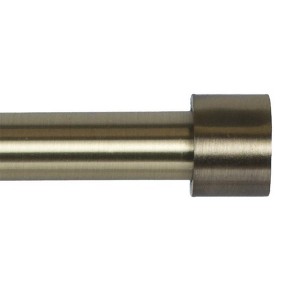 Urbanest Zinc Cast Manhattan Drapery Curtain Rod Set - 1 of 4