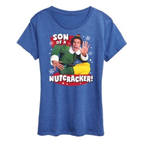 Women's - ELF - Christmas Son Of A Nutcracker Short Sleeve Graphic T-Shirt - 1 of 4