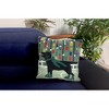 Liora Manne Frontporch Holiday Indoor/Outdoor Pillow.. - 4 of 4
