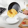 BRINJOY 3-piece non-stick kitchen cookware set, non-induction, including pots, pans, and black - 3 of 4