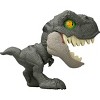 Jurassic World Mighty Little Biters T.Rex Dinosaur Toy with Bite Action, Eye Change, Collectible Figure - 4 of 4